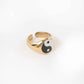 Yin and Yang Adjustable Ring