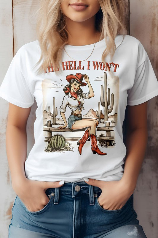 Western Cowgirl Graphic Tee