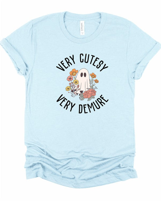 Very Cutesy Very Demure Graphic Tee