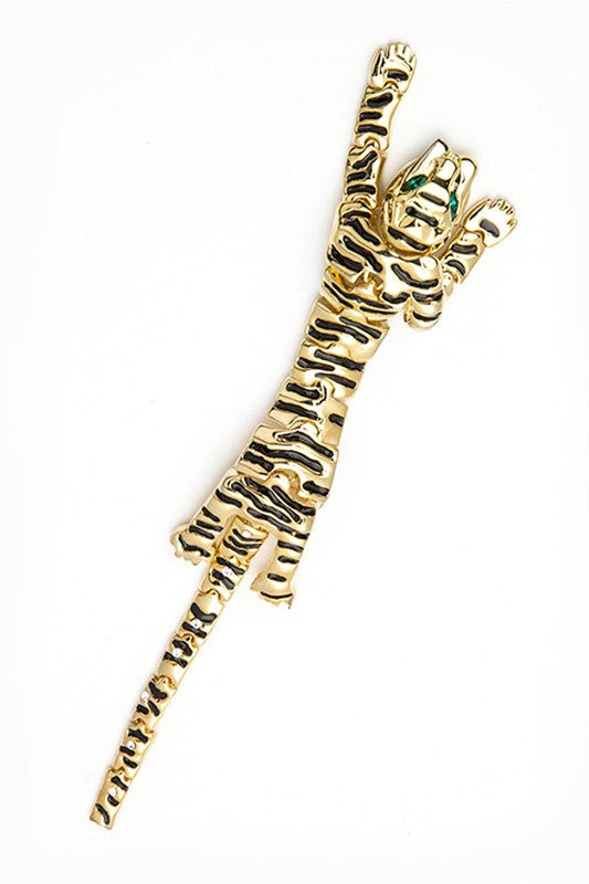 Iconic Tiger Fashion Brooch