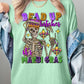 Bead Up Bitches It's Mardi Gras Heavyweight Tee