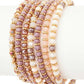 Mix Beads 7 Layered Stretch Bracelet Set