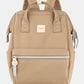 Himawari Water Resistant Canvas Backpack Bag with Side Pockets