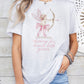 Coquette Cupid Valentine's Graphic Tee