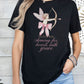 Coquette Cupid Valentine's Graphic Tee