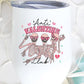 Anti Valentine Skeleton Wine Cup Tumbler