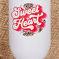 Valentine's Day Sweet Heart Leopard Wine Cup