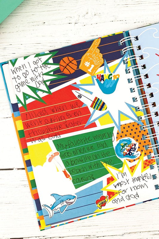 Gratitude Journal with Stickers Adventure Series