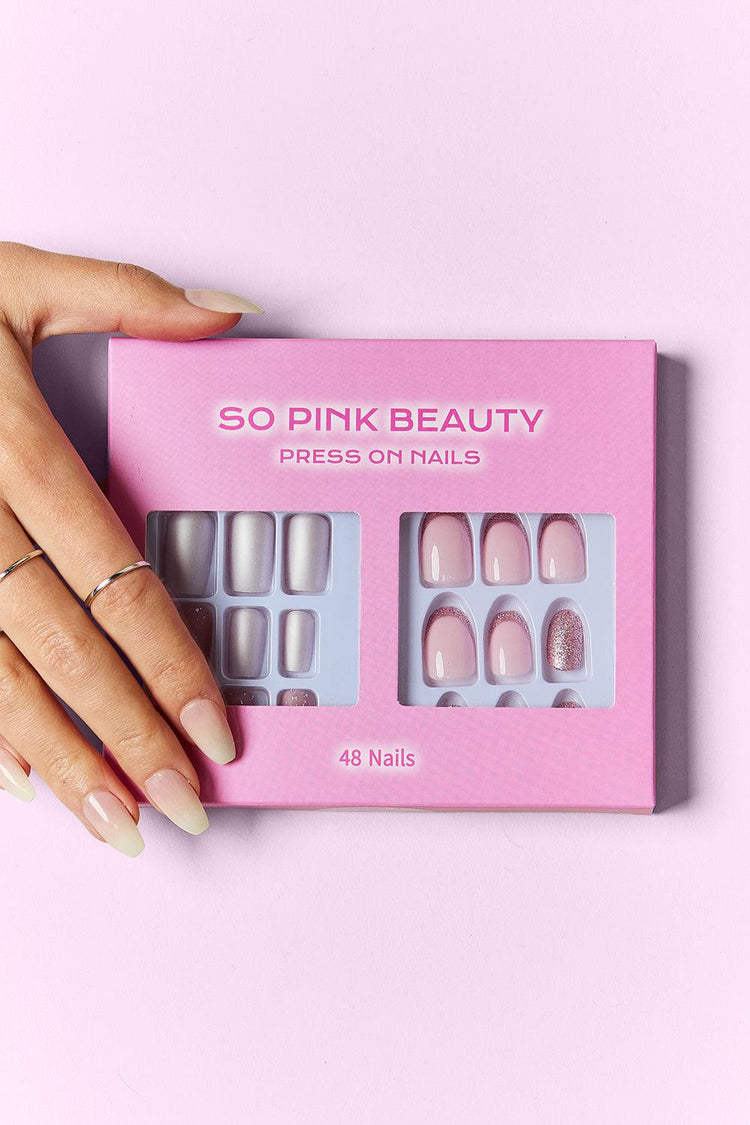 SO PINK BEAUTY Press On Nails 2 Packs - Rebel K Collective