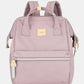 Himawari Water Resistant Canvas Backpack Bag with Side Pockets