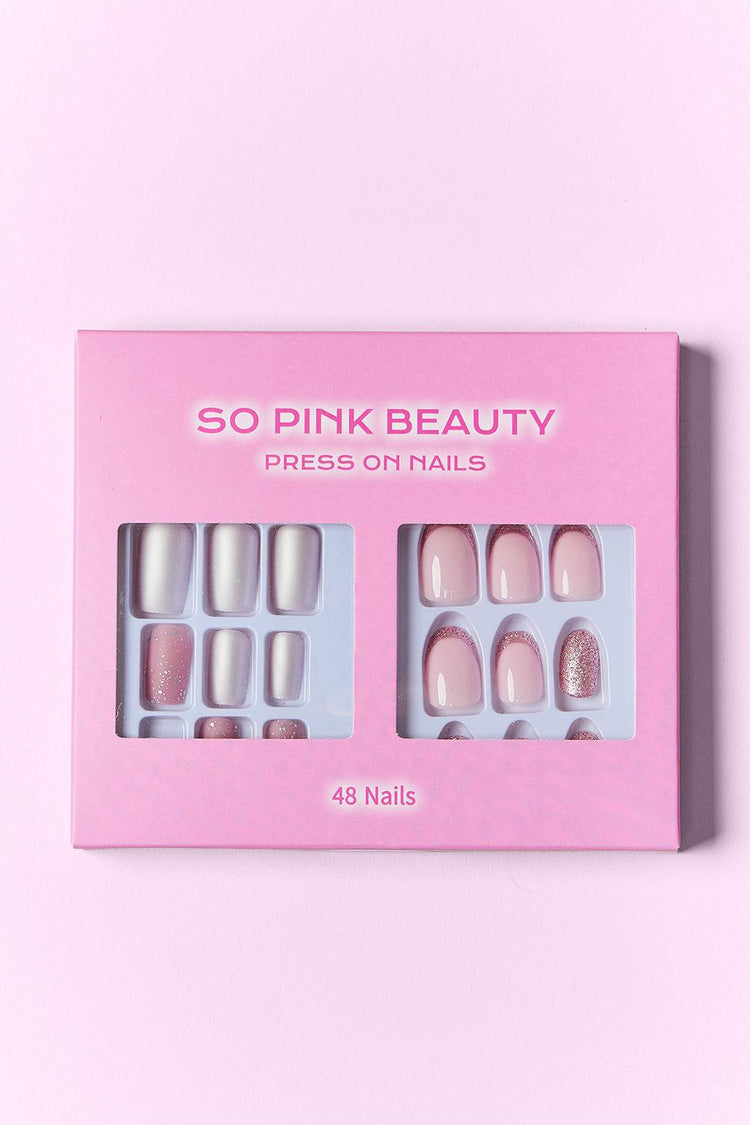 SO PINK BEAUTY Press On Nails 2 Packs - Rebel K Collective