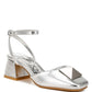 Griselda Brooch Detail Ankle Strap Sandals