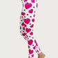 Heart Print Skinny Pants