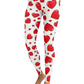 Heart Print Skinny Pants