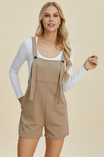 Full-size sleeveless romper