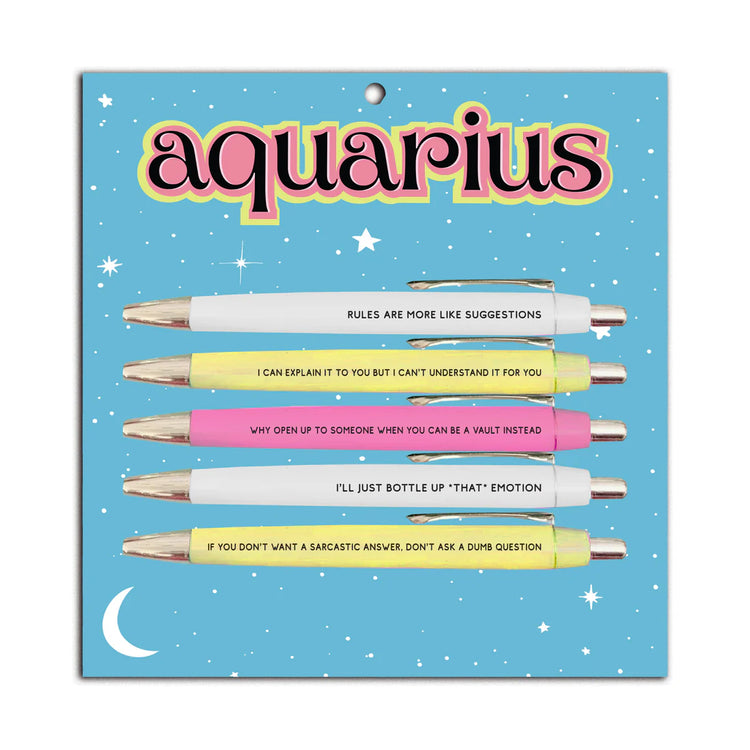 Aquarius Pen Set