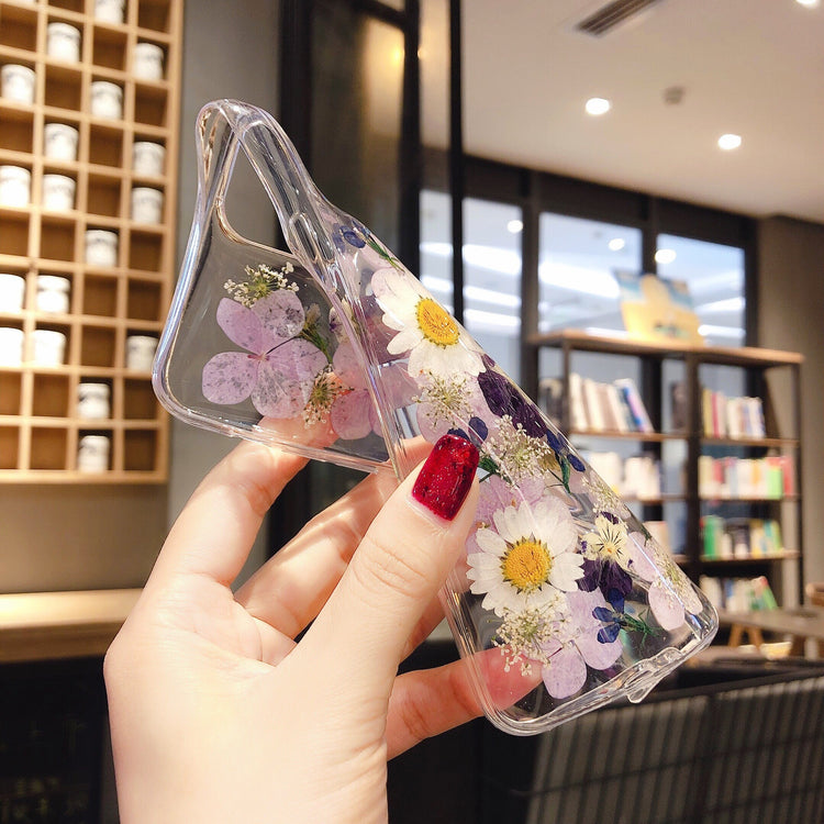 Preserved Flower Epoxy iPhone Cases