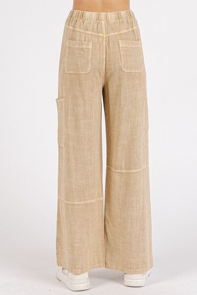 Elastic waist pants