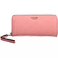 Guess Jeans Chic Pink Wallet with Contrasting Details