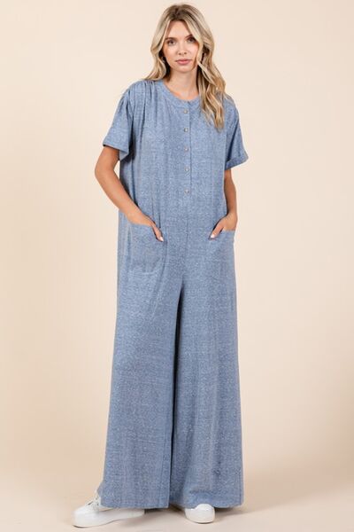 Wide Leg Jumpsuit