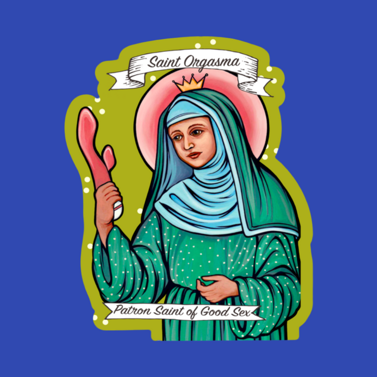 Saint Orgasma Sticker