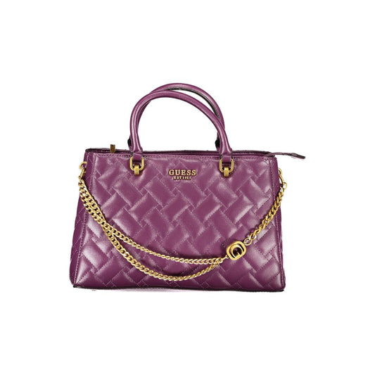 Guess Jeans Purple Polyethylene Handbag