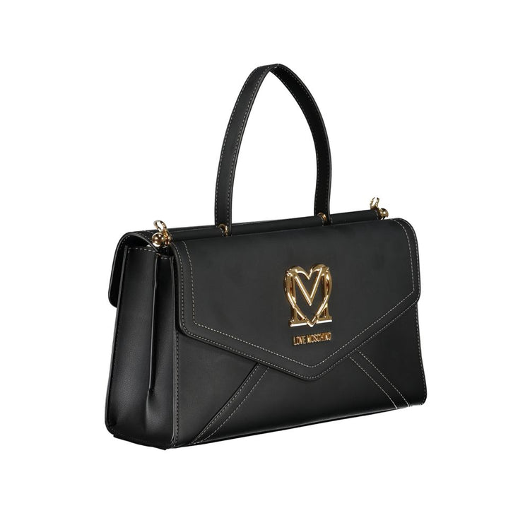 Love Moschino Black Polyethylene Handbag