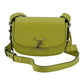 Jimmy Choo Lime Yellow Leather Small Shoulder Bag