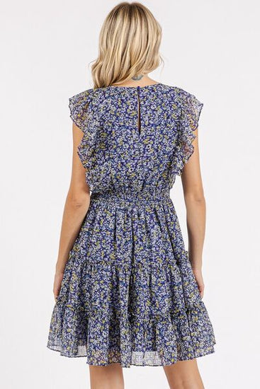 Feminine floral dress