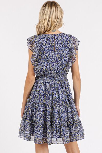 Feminine floral dress