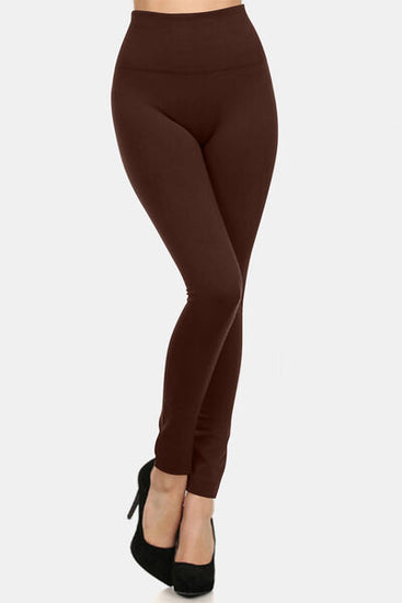 Seamless fleece lined leggings