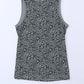 Printed Round Neck Tank