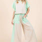 Stylish color block palazzo pant