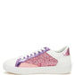 Cosmolight Glitter Faux Leather Sneakers