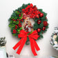 Christmas Wreath With Lamp God Jesus