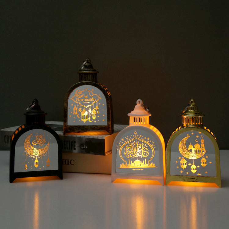 Arabian Lanterns Electronic Candles Decorative Ornaments