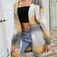 Angel Wings Full Size Pocketed Open Front Gradient Cardigan