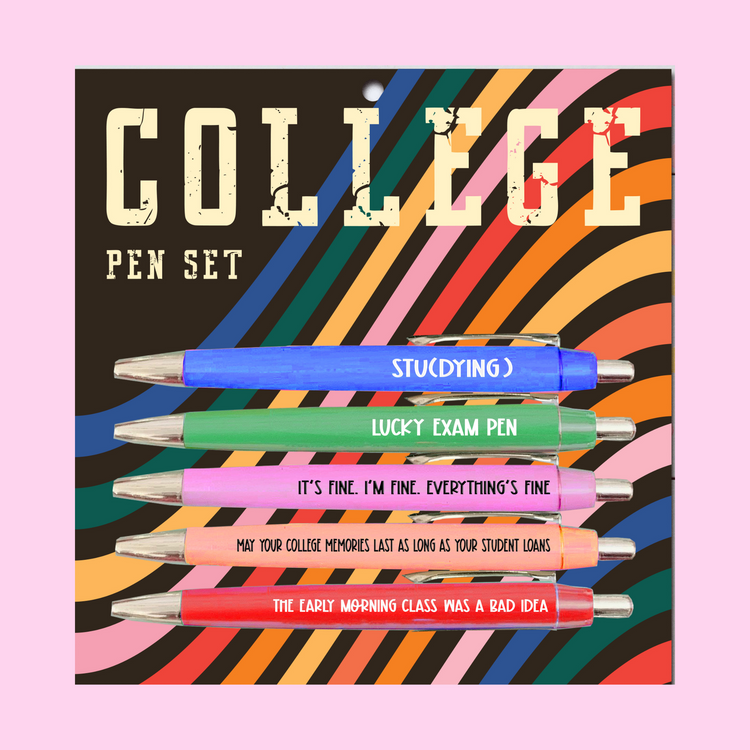 College Pen Set