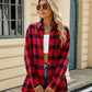 Plaid Button Up Long Sleeve Shirt