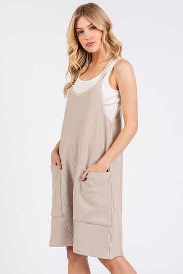 Scoop neck jumpsuit women