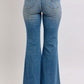 Vintage wash skinny jeans