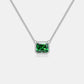 925 Sterling Silver Zircon Necklace