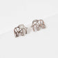 Elephant Earrings 18K Rose Gold & 24K Gold