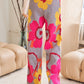 Flower Printed Casual Cozy Full Long Wide Pants