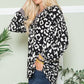 Animal print blouse for women