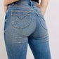 Comfortable tummy control jeans