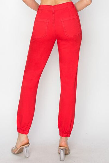 Plus size jogger jeans