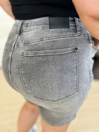 Casual high waist  denim shorts