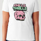 Simply Love Full Size CHILLS AND THRILLS Short Sleeve Tubular T-Shirt