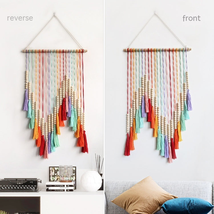 Colorful Tassel Tapestry Hand-woven Decorative Wall Hangings